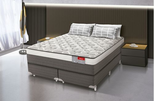 Conjunto Box King Ergo - Molas Dualzone - 192x203x72 | Reconflex