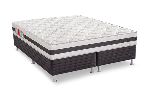 Conjunto Box King Max Saúde Premium - Espuma D45 - 192x203x70