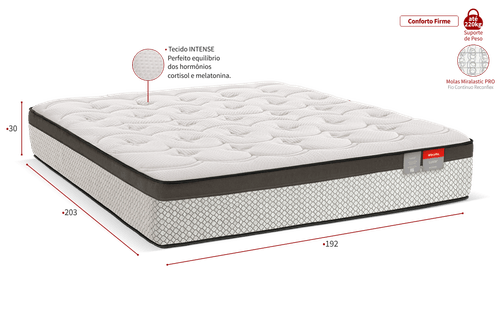 Colchão King Luxor - 192x203x30 | Reconflex - reconflex